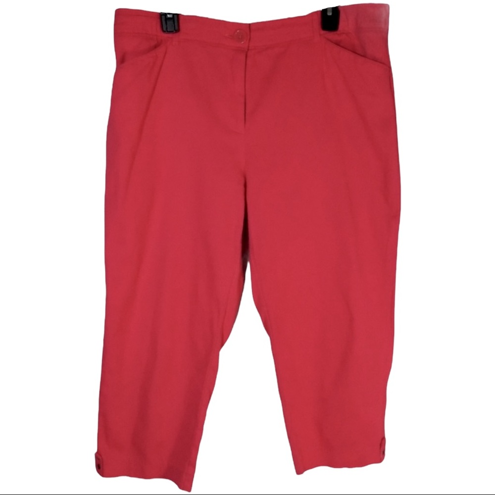 Counterparts Comfort Waist Capris in Hot Pink Size 16